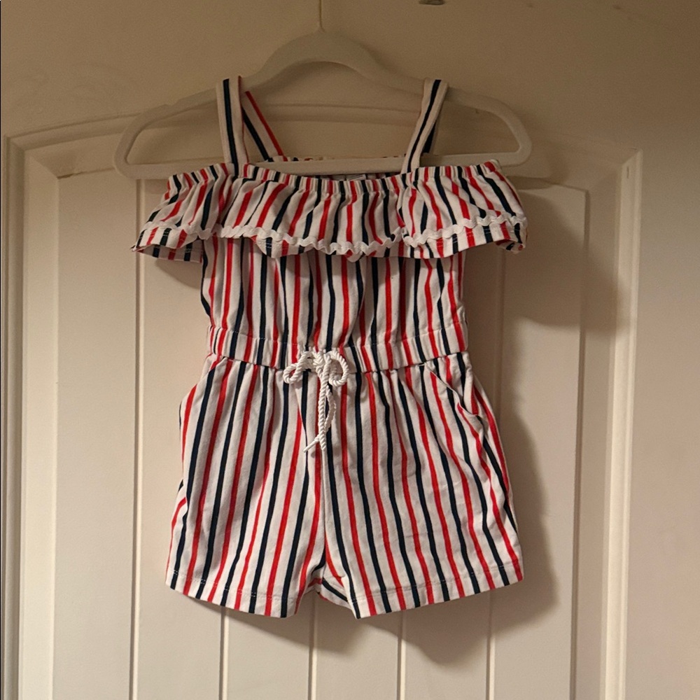Janie and Jack Patriotic Baby Romper